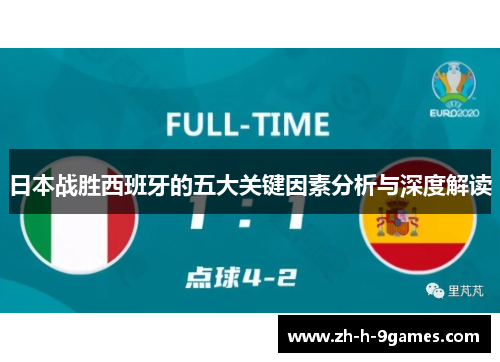 日本战胜西班牙的五大关键因素分析与深度解读 日本战胜西班牙的五大关键因素分析与深度解读