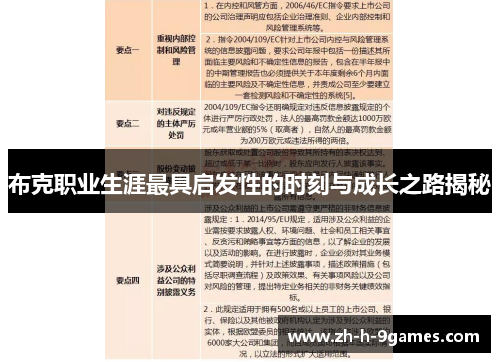 布克职业生涯最具启发性的时刻与成长之路揭秘 布克职业生涯最具启发性的时刻与成长之路揭秘