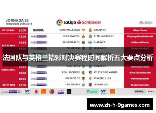 法国队与英格兰精彩对决赛程时间解析五大要点分析